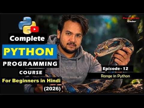 Range in Python | Generate Sequences Easily | Python Tutorial - Episode 12