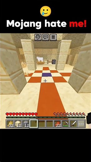 Mojang hate me! #minecraft #shorts