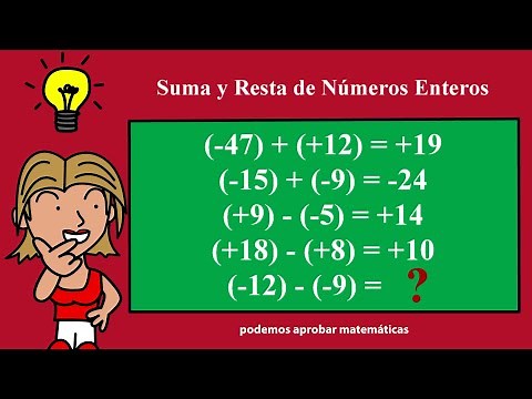 SUMA Y RESTA DE NÚMEROS ENTEROS