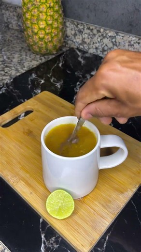 MIX UNFLAVORED GELATIN, TURMERIC, PEPPER, HONEY, AND LEMON