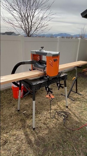 RIDGID 13” Planer Unboxing and First Cuts