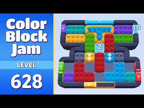 Color Block Jam Level 628 | Every Puzzle Solved! 🎯