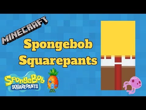 Minecraft Spongebob Squarepants Banner Design - It's Banner Time!