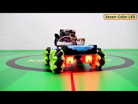 Keyestudio 마이크로 비트 4WD 메카넘, 마이크로비트 스마트 카 키트용