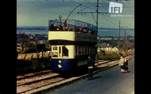 WATCH: A nostalgic tram journey along the Dublin coast in 1960