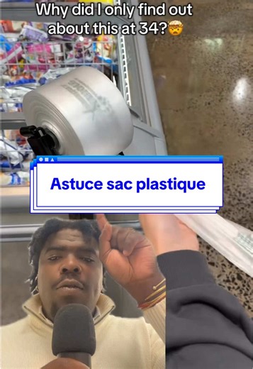 Astuce de grand mère avec les sacs de supermarché #astuce #hack #ASMR #home #france