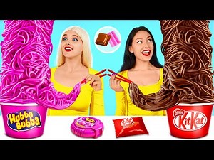 Candy Challenge | 100 Layers of Chocolate & Cooking Competition by Turbo Team