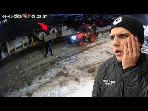 A Tractor Was Stolen From Our Yard