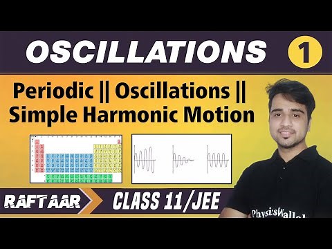 Oscillations 01 - Periodic | Simple Harmonic Motion | Class 11/JEE | RAFTAAR