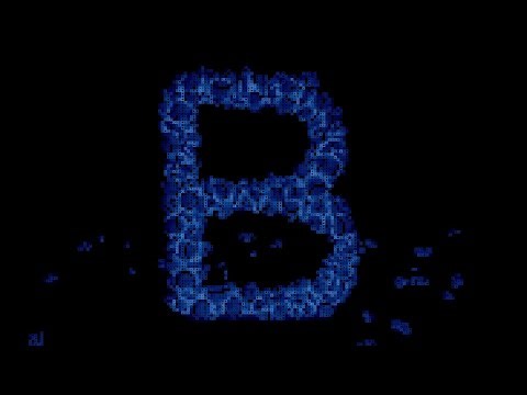 Learn Letter B on 3d Color Balls | Sparta Ascii Art Effects) sponsored by preview2effects)