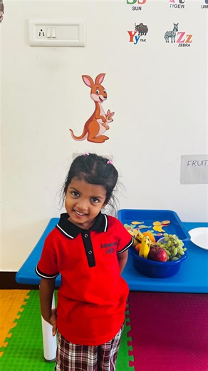 London kids Perinthalmanna on Instagram: "A meaningful learning experience on Fruit & veggie Day. Where children spoke about different fruits & vegetables,describing their names,colours and tastes. The session concluded with a sorting activity that reinforced healthy food awareness through hands on learning. #fruitsday #londonkids #kindergarten #preschoolwithpurpose #londonkidsindia"