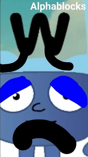 Alphablocks W Crying #shorts