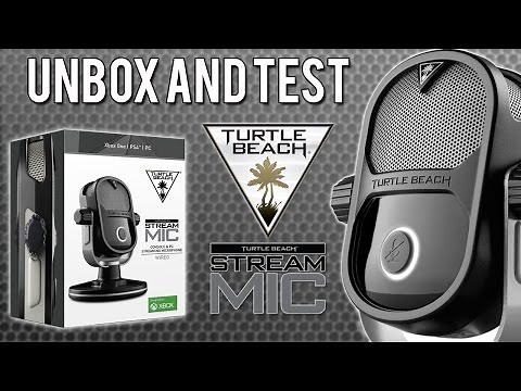 Turtle Beach Stream Mic Review - Unboxing, setup and testing