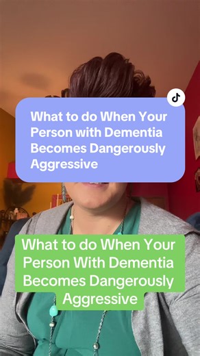 This week, my focus is on aggression in dementia care and effective coping strategies. Today, let's delve into a critical aspect: handling aggression when it takes a dangerous turn. Safety is paramount in dementia care, and it's crucial to be equipped with the right tools to navigate these challenging situations. Stay tuned for practical insights on ensuring safety for both caregivers and those under their care. #longtermcare #ltc #alzheimers #dementiacare #creativedementiacare #dementiatraining