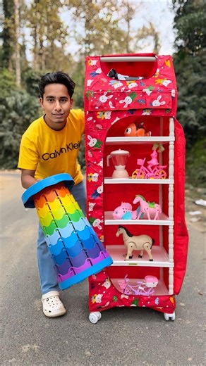 Akta Portable Folding Chair Vs PVC Collapsible Wardrobe Unboxing😍😱