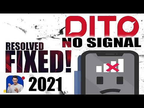 DITO SIM NO SIGNAL - FIXED 2023