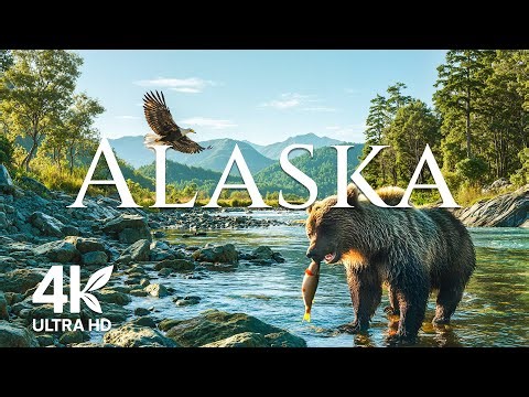 Alaska 4K • Winter to Spring • Relaxing Music - Nature 4k Video Ultra HD