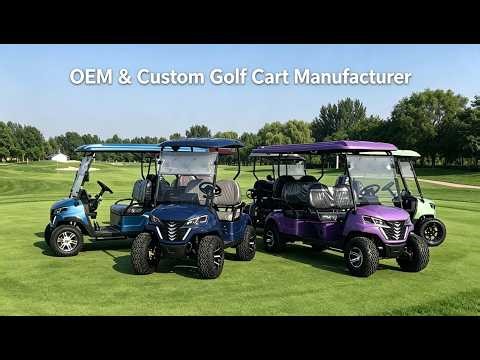 OEM & Custom Golf Cart Manufacturer