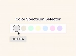 🎨Color Spectrum Selector