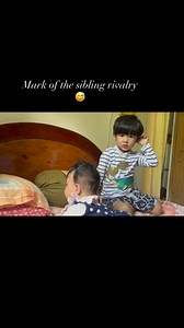 36K views · 3.8K reactions | And just like that …. the sibling rivalry era begins .. 藍 #instareel #siblings #siblingrivalry #growingtoofast #viral | Nicy Dewan | Facebook