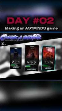 Day 2 of Making a Roblox NDS ASYM #nds #asymmetrical #forsaken #roblox