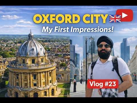 Vlog #23 Oxford City United Kingdom Punjabi Vlog | Deep Sandeep Singh