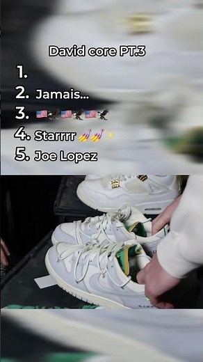 YouTube: I'm buying back €150,000 worth of David Core sneakers and luxury bags