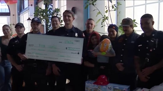 Oakland firefighters support families after apartment fire