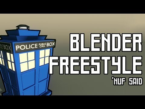 Blender Tutorial: Freestyle