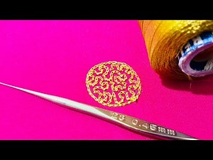Aari Embroidery tutorial~7