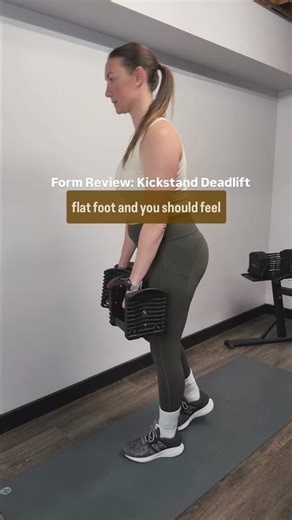 How to do a Kickstand Deadlift