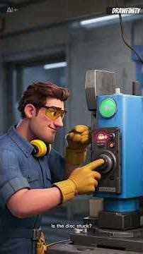 “How to Repair a Broken Grinding Machine |#GrindingMachineRepair #ToolRepair #machinemaintenance