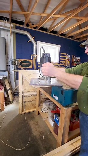 Just a little more flush trimming with the Trend router. I've definitely had my moneys worth out of the router and the flush trim bit, thats for sure! #woodworkingproject #router #trend #trendtools #trendtooltechnology #carpenter #chippy #woodshop #woodworker #flushtrim #flushtrimbit #router #sterlingboard #westfraser Trend Tool Technology West Fraser Europe | The Natural Workshop