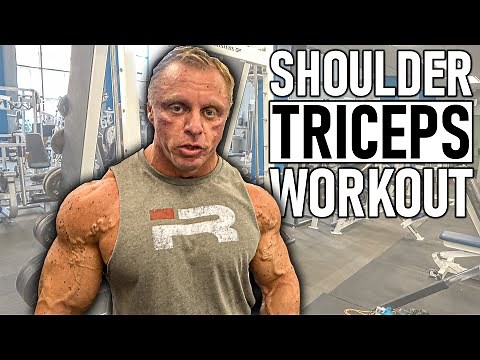 Shoulder & Triceps Workout For Mass "John Meadows"