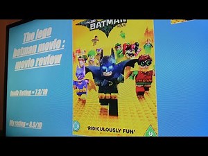 The lego batman movie movie review