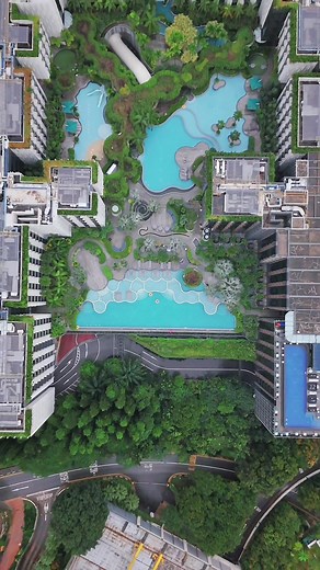 シンガポールのホテル凄すぎん？ #theoutpost #singapore