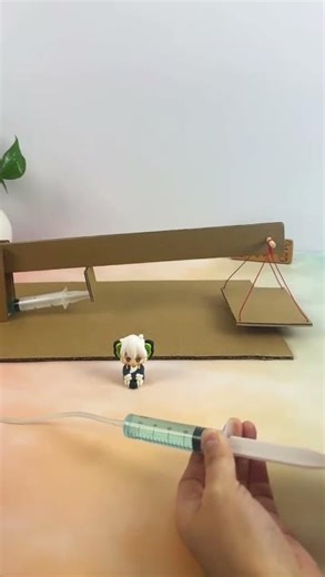 Tiny Toy vs Hydraulic Lift 😱🚀 | 5 Second Science #diy #viral