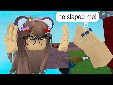 Roblox VR Funniest Moments BUT I 'Help' People Fly (I slap them)