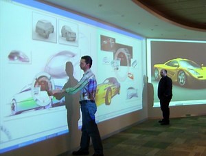 A Remote Control Interface for Large Displays