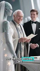 Alien Bride And Human Groom marry eachother, The Ring Exchange Surprise