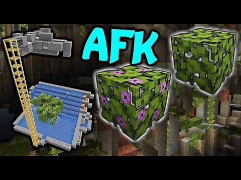 Easy AFK Azalea Leaves Farm in Minecraft! [STILL WORKS]