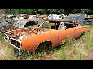 The largest Mopar Junkyard in the World: Part 1