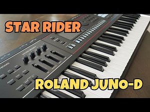 ROLAND JUNO D Sounds & Sequencer Demo (D6, D7, D8)