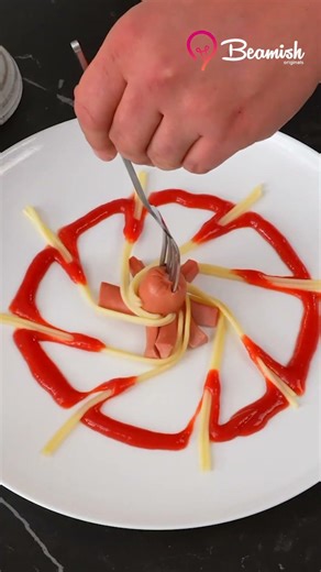 Creative Pasta Plate Idea #creative #tasty #pastaplate