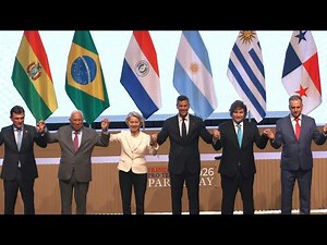 UE e Mercosul assinam histórico acordo de livre comércio em Assunção | AFP