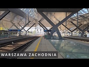 Warszawa / Warsaw Przebudowa Dworca Warszawa Zachodnia i budowa tunelu Warsaw West Railway Station