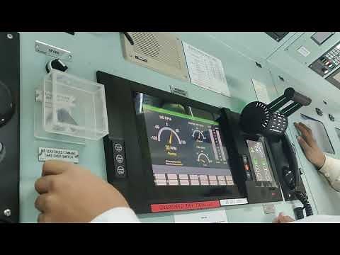 ME ENGINE FORCE CONTROL FROM BRIDGE TO ENGINE CONTROL ROOM
