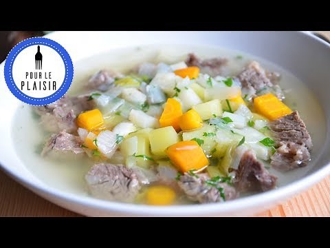 Rindersuppe im Schnellkochtopf