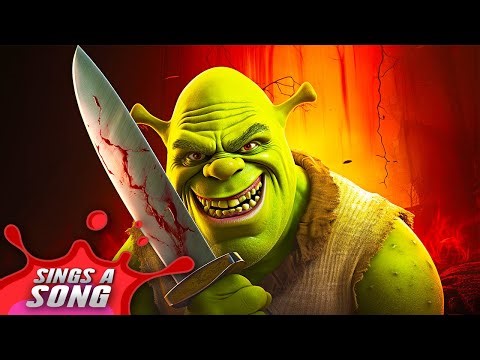 Cursed Shrek Sings A Song (Scary Shrek Halloween Horror Parody)