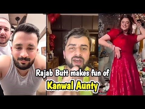 Rajab Butt makes fun of Kanwal Aunty 😂 | Live with Haider & Kainat